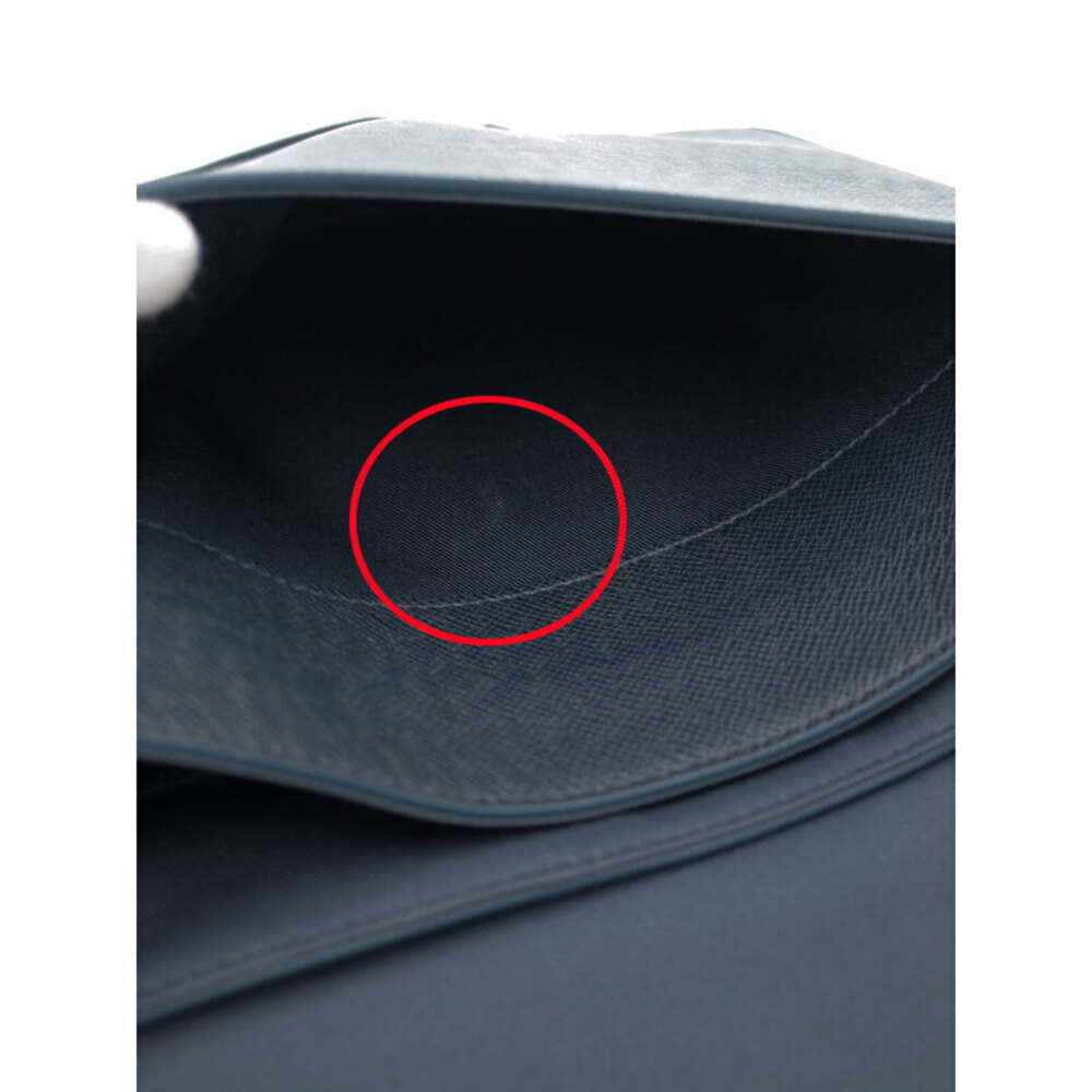 Louis Vuitton Taiga Black Leather Roman NM Shoulder Bag - Picture 7 of 8